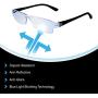 Rimless Computer Reading Glasses (2 Pack)- Blue Light Blocking Glasses, Anti Reflective & Anti-Glare Coating Lenses