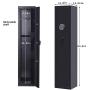 WOWON Gun Safe, Rifle Safe Gun Storage Cabinet（4-5 Rifle and 2 Pistol） with Digital Keypad Lock,Quick Access Electronic Firearm Gun Security Cabinet