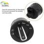 SZMWL Car Headlamp Switch Light Sensor Module, Headlight Control Switch Button Module with Auto On/Off Light Sensor for VW Golf MK6 MK5 Jetta Tiguan