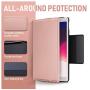 Keyboard Case for New iPad 8th Generation 10.2 inch 2020 / 7th (10.2 2019) / iPad Air 3rd Generation 10.5 2019/iPad Pro 10.5 2017– Stable Touchpad Function- (10.2/10.5'', Rose Gold)
