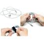 Cable Clips 3M Adhesive, Multipurpose Cord Organizer for Cable Management - White Combo Pack with 10 Reusable Cable Ties