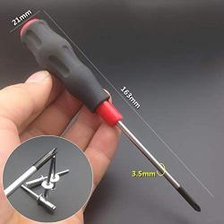 Screwdriver 1PC wholesale 4.075MM Slotted screwdriver and Occus screwdriver repairing Occus tool for electronic product - (Color: Occus)