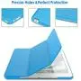 JETech Case for iPad Mini 1 2 3 (NOT for iPad Mini 4), Smart Cover with Auto Sleep/Wake, Blue