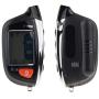EASYGUARD EC200-K9 2 Way Car Alarm System with LCD Pager Display Remote Engine Start Turbo Timer Mode Shock Alarm DC12V Long Remote Range