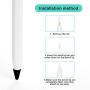 ZALU Silicone Nibs Cover Writing Protection for iPad Pencil Compatible with Apple Pencil Tips (2nd Gen) (Black-5 pcs)