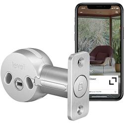 Level Bolt, The Invisible Smart Lock. Bluetooth Deadbolt, Keyless Entry, Smartphone Access, Sharing, and Simple Installation