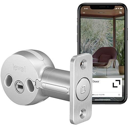 Level Bolt, The Invisible Smart Lock. Bluetooth Deadbolt, Keyless Entry, Smartphone Access, Sharing, and Simple Installation