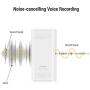 Langogo Genesis 2-in-1 AI Translator Device and Voice Recorder Transcriber, 100+ Languages Instant Two-Way Translation and Transcription Recorder, Built-in Data, 3.1inch Retina Display, White