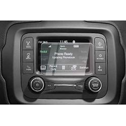 CDEFG for 2018 2019 2020 2021 Wrangler JL/ 2020 Gladiator JT Center Control Touchscreen Navigation Touch Screen Protector, HD Clear Tempered Glass 9H Scratch Resistance (5 inch)