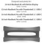 Twelve South BookArc for MacBook | Space-Saving Vertical Desktop Stand for Apple notebooks (Space Grey) Newest Version