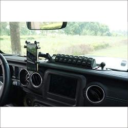 Voswitch JL200 8 Gang Switch Panel Power Control System Compatible with Jeep Wrangler JL JLU 2018 - Current and Gladiator 2020+