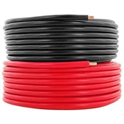 18 AWG (American Wire Gauge) CCA Primary Wire | 50 ft Red & Black | Also Available in 14 & 16 Ga