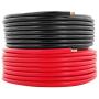 18 AWG (American Wire Gauge) CCA Primary Wire | 50 ft Red & Black | Also Available in 14 & 16 Ga