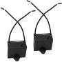 Tnisesm 2Pcs Fan Capacitor CBB61 1.2uF 450V AC 2 Wire for Ceiling Fan Motor Start Run Capacitor TN-CBB61-1.2