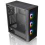 Thermaltake V250 Motherboard Sync ARGB ATX Mid-Tower Chassis with 3 120mm 5V Addressable RGB Fan + 1 Black 120mm Rear Fan Pre-Installed CA-1Q5-00M1WN-00