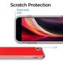 Shamos Crystal Clear Shock Absorption TPU Rubber Gel Case (Clear) Compatible with iPhone SE 2020 (2nd Generation) iPhone 8 and iPhone 7