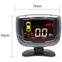 LED Display Car Rearview Reverse Radar System with 8 Parking Sensors, Sizet Front and Rear Parking Buzzer Beeps + LED Distance Display
