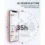 AUKEY True Wireless Earbuds, Bluetooth 5 Headphones in Ear with Charging Case, Hands-Free Headset with Noise Cancellation Mic, Touch Control, 35 Hours Playback for iPhone and Android