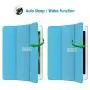 JETech Case for iPad Mini 4, Smart Cover with Auto Sleep/Wake, Blue
