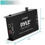 Pyle Phono Turntable Preamp - Mini Electronic Audio Stereo Phonograph Preamplifier with RCA Input, RCA Output & Low Noise Operation Powered by 12 Volt DC Adapter - PP999