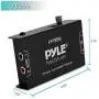 Pyle Phono Turntable Preamp - Mini Electronic Audio Stereo Phonograph Preamplifier with RCA Input, RCA Output & Low Noise Operation Powered by 12 Volt DC Adapter - PP999