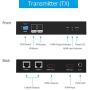 gofanco Prophecy 1x2 HDMI Extender Splitter Full HD 1080p Over Cat5e/Cat6/Cat7 Ethernet Cable with HDMI Loopout - Up to 50m/165ft - EDID Management, Bi-Directional IR Remote Control (1 in 2 Out)