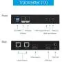 gofanco Prophecy 1x2 HDMI Extender Splitter Full HD 1080p Over Cat5e/Cat6/Cat7 Ethernet Cable with HDMI Loopout - Up to 50m/165ft - EDID Management, Bi-Directional IR Remote Control (1 in 2 Out)
