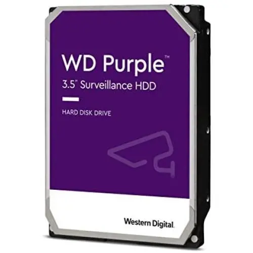 Western Digital 10TB WD Purple Surveillance Internal Hard Drive - 7200 RPM Class, SATA 6 Gb/s, , 256 MB Cache, 3.5'' - WD102PURZ Western Digital 10TB WD Purple Surveillance Internal Hard Drive - 7200 RPM Class, SATA 6 Gb/s, , 256 MB Cache, 3.5'' - WD102PURZ
