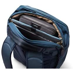 Bellroy Transit Workpack (23 liters, laptops up to 16'', tech Accessories, Gym Gear, Shoes, Water Bottle, Daily Essentials) - Marine Blue