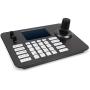 LEFTEK Video Conference PTZ Controller Decoding Series Keyboard with 5 Inch LCD Screen 4D Joystick POE Function Onvif Protocol Connection