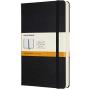 Moleskine Classic Expanded Notebook, Hard Cover, Large (5'' x 8.25'') Ruled/Lined, Black, 400 Pages