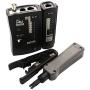 Network Tool Repair Kit, Ethernet LAN Cable Tester Computer Maintenance Coax Crimper Tool for RJ-45/11/12 Cat5/5e with Connector Accessories