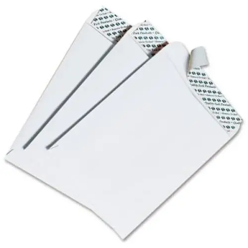 Quality Park 44182 Redi-Strip Envelopes, Plain, 28Lb, 6x9-Inch, 100/BX, WE