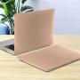 Batianda Case for MacBook Air 13 2020 2019 2018 M1 Chip A2337 A2179 A1932, Slim Plastic Hard Shell Case with Keyboard Cover & Screen Protector for Mac Air 13 inch with Touch ID, Gold