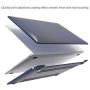 ProCase MacBook Air 13 Inch Case 2020 2019 2018 Release A2337 M1 A2179 A1932, Hard Case Shell Cover for MacBook Air 13-inch Model A2179 A1932 with Keyboard Skin Cover –Darkblue