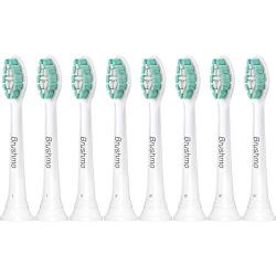 Brushmo Replacement Toothbrush Heads Compatible with Sonicare Electric Toothbrush, 8 Pack