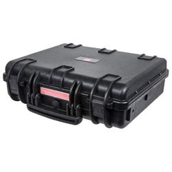 Monoprice Weatherproof/Shockproof Hard Case - Black IP67 Level dust and Water Protection up to 1 Meter Depth with Customizable Foam, 19'' x 16'' x 6''