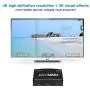 NEWCARE 4K HDMI Splitter 1 in 3 Out, 1×3 HDMI Splitter Support 4Kx2K, 1080P, 3D, HDR, DTS/Doby-TrueHD for Xbox PS4 PS3 Fire Stick Roku Blu-Ray Player Apple TV(HDMI Cable Included)