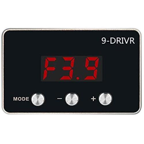Throttle Response Controller,9 Drive 9-Mode Universal Electronic Throttle Controller For Dodge RAM Jeep (RED)