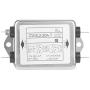FTVOGUE CW4L2-20A-T Power Line EMI Filter Terminal High Performance Power Purifier Noise Suppressor 115V/250V 20A 50/60Hz