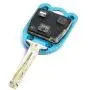 STAUBER Best Key Shell Replacement for Lexus - HYQ1512V, HYQ12BBT - NO Locksmith Required Using Your Old Key and chip! - Blue