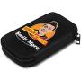 Hxuedan Roman Atwood Smile More Data Cable Storage Bag Portable and independently Designed Storage Box, Suitable for Outdoor Travel to Place Data Cable Electronic Products, etc.