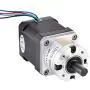 STEPPERONLINE Nema 17 Geared Stepper Motor Gear Ratio 5:1 3D Printer Extruder Motor DIY CNC Robotics