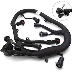 FICM Engine Fuel Injector Complete Wire Harness Compatible with for Ford Powerstroke 6.0L Diesel 2003, 2004, 2005, 2006, 2007 F250 F350 F450 F550 Excursion, Replacement# 5C3Z-9D930-A, 5C3Z9D930A