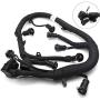 FICM Engine Fuel Injector Complete Wire Harness Compatible with for Ford Powerstroke 6.0L Diesel 2003, 2004, 2005, 2006, 2007 F250 F350 F450 F550 Excursion, Replacement# 5C3Z-9D930-A, 5C3Z9D930A