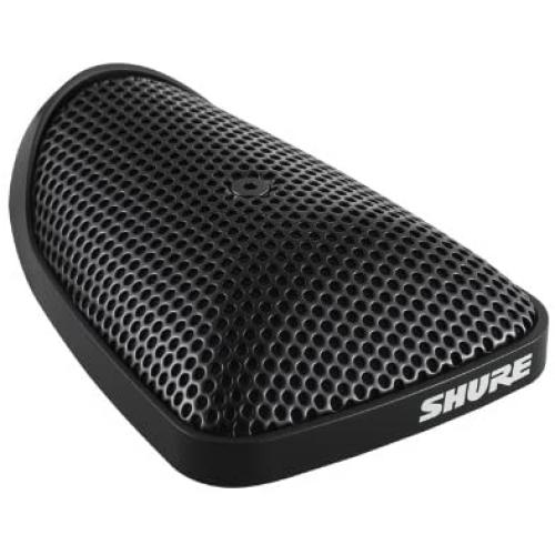Shure CVB-B/O Boundary Condenser Microphone, 12 feet Cable, Omnidirectional (Black)