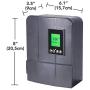 Paradise by Sterno Home GL33300 12V 300W Low Voltage Landscape Lighting Transformer with Dusk-to-Dawn Timer