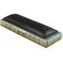 Bailey 60% by Castle - Compact Wrist Rest for Keyboards with Around 61 Keys - Leather Ergonomic Computer Extra Firm Keyboard Wrist Support for Typists, Gaming, Heavy Office Use (Nightfall, 60% Size)