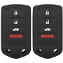 Coolbestda 2Pcs 4Buttons Keyless Entry Remote Fob Case Skin Cover Protector for Acura MDX TL TLX ZDX RDX TSX RL ZD IL M3N5WY8145 (Not fit Engine Hold FOB) Coolbestda 2Pcs 4Buttons Keyless Entry Remote Fob Case Skin Cover Protector for Acura MDX TL TLX ZDX RDX TSX RL ZD IL M3N5WY8145 (Not fit Engine Hold FOB)