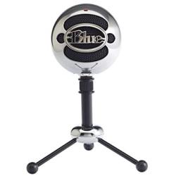 Blue Snowball USB Microphone (Brushed Aluminum)